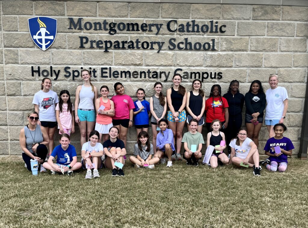 Montgomery Catholic Elementary Running Clubs Combine Health for the Heart and the Sole 3